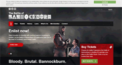 Desktop Screenshot of battleofbannockburn.com